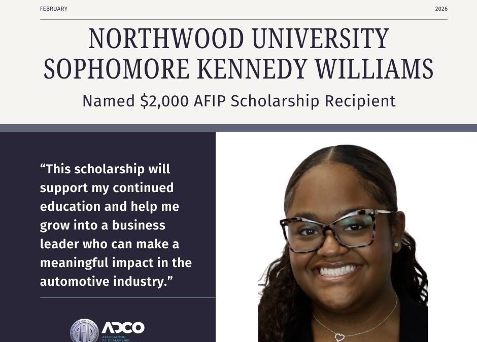 AFIP Scholarship Recipient